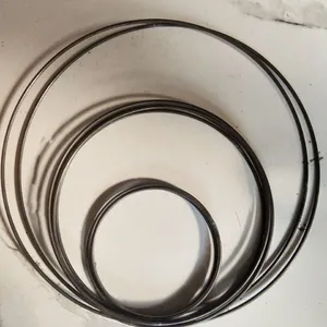 加工铁丝做成圆环苗木支架用圆形铁丝圈焊接钢丝圈