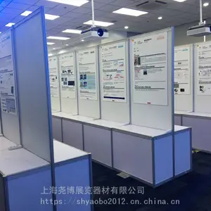 上海铝型材展示柜出租公司,精品展柜,八棱柱展柜组装搭建商