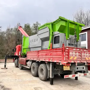 旧垃圾压缩站改造更换新设备 移动垃圾收集站 整体式生活垃圾压缩站