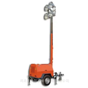 移动照明工作平台灯头总光通量360000Lm灯头总功率 4kW