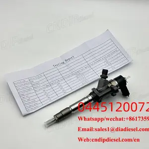 Diesel Fuel Common Rail Injector 0445120072 For Bosch with test report For Sale