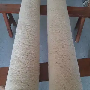 定制棉布辊除尘除蜡布辊抛光布辊棉布打蜡辊镜面抛光辊刷玻璃除尘刷