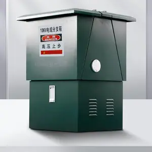 10欧式35kv高压电缆分支箱一进二出不锈钢分接对接箱转接箱开闭所