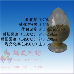 耐火材料批发 铝碳化硅浇注料 郑州德发 厂家批发 耐磨 耐火度高 抗剥落 价格优惠