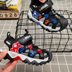 浙江温州儿童包头沙滩凉鞋批发