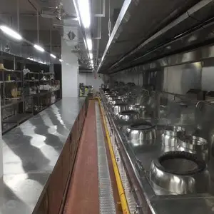 广州市提供酒店不锈钢厨具设备节能炉灶燃气灶蒸气机设备