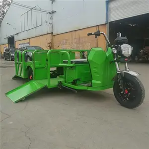 物业小区4桶6桶垃圾桶运输垃圾车/城镇环卫用垃圾桶电动***车/小型垃圾桶清运车