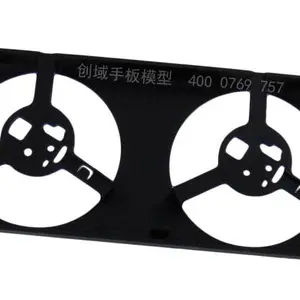 江门塑胶手板打样厂供应CNC加工PC料高强度小扇框手板模型