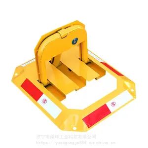 新型八角车位锁 车库锁占地锁挡车器 抗压防踹停车位地锁