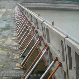 液压钢坝工作原理河北钢坝闸门定制景观工程河道改造