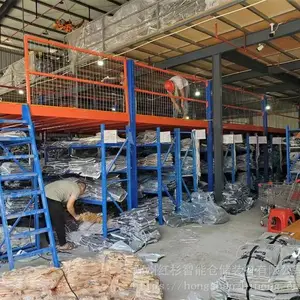 漯河阁楼式货架河南货架厂阁楼平台组合式钢平台各类仓储货架生产加工定制
