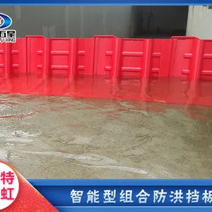瓦尔特·御虹防洪板:L型书挡原理,水位越高越稳固