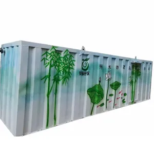 一体化污水处理成套设备 高效达标 集成省地 智能运维 非标定制
