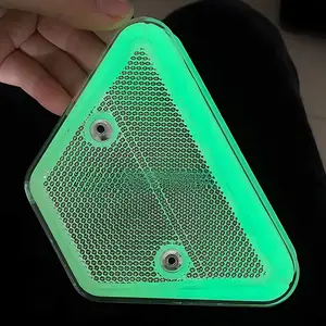 交通设施自发光梯形轮廓标高速公路频闪反光标单双面停车场轮廓标