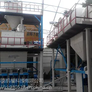 保温砂浆高速混合机,库克KK005B无机保温砂浆新型全自动生产线