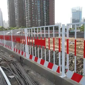 基坑护栏工地施工围栏厂家_岑达金属工地_盖房用的基坑护栏