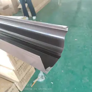 广东深圳市铝合金别墅檐沟 金属落水管生产厂家