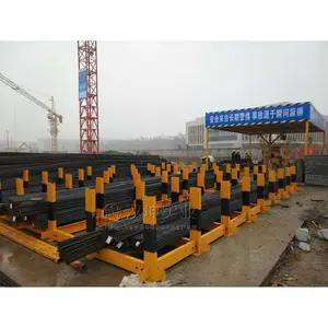 淮安***钢筋堆放架 建筑工地钢筋堆场 钢筋堆放支架 汉坤实业