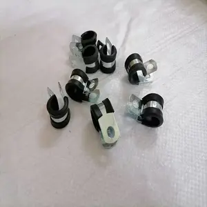 金属线夹 连胶条箍管夹 Φ47R型电缆管卡制造商