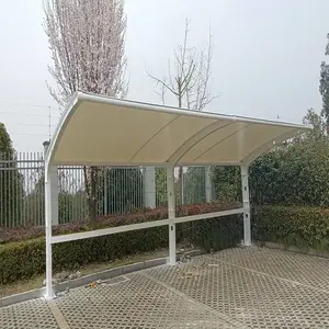 吉林双开汽车遮阳雨棚 户外景区防雨棚生产定做恒凯