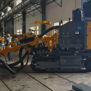 115-165mm大孔径一体式潜孔钻机开山KT9D自动换杆钻机