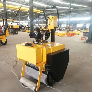 小型单轮压路机 18C微型压实机 手扶振动碾 凌琛机械生产供应