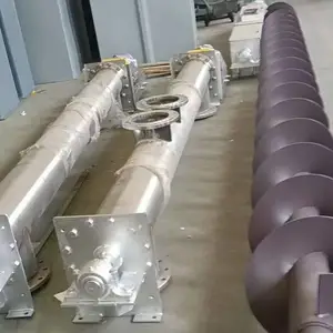 水冷螺旋输送机机 耐高压 密封好 乐华环保专业制造