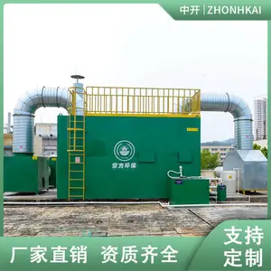 废气处理成套设备污水厂生物除臭法杀菌除臭净化设备恶臭废气处理