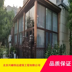波尔泰钢制焊接系统阳光房_北京斜顶系统阳光房_洋房系统阳光房厂家价格