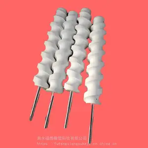 定制聚四氟螺旋推瓶器,加工不等距螺杆,定做星轮护板