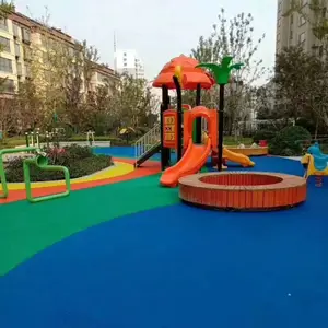 三明游乐场塑胶地坪翻新_幼儿园操场翻新_足球场冲草颗粒_能冠体育工程