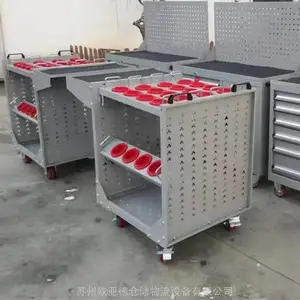 带聚氨酯脚轮可移动车间刀具架oyd971208欧亚德非标可调节刀具车
