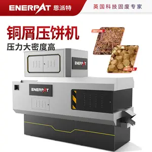 恩派特丝状废铝屑压饼机 铁屑压块机 脱油效果好