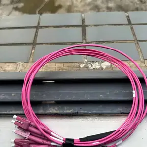 MPO-MPO��������40G/100G������8/12/24оOM3���׶�ģ����OM4 MPOתLC