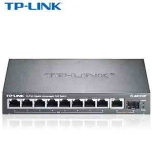 TP-LINK TL-SG1210PT 8口全千兆POE供电交换机 视频监控POE交换机