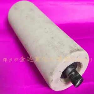 全密封耐磨陶瓷托辊 陶瓷平行托辊 锥形托辊 摩擦托辊 滚筛托辊 陶瓷改向滚筒托辊 精填牌萍乡金达莱陶瓷托辊