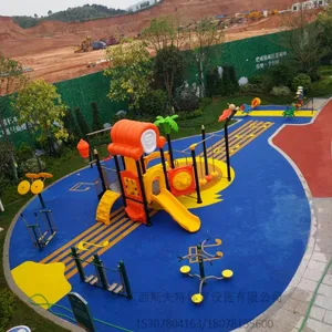 楼盘 -13 EPDM橡胶颗粒场地