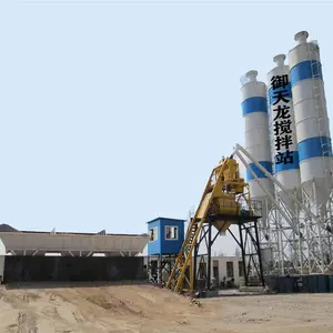 东营御天龙 双卧轴 工程专用 HZS60混凝土搅拌站 质量***