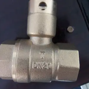 热力配套黄铜锁闭球阀