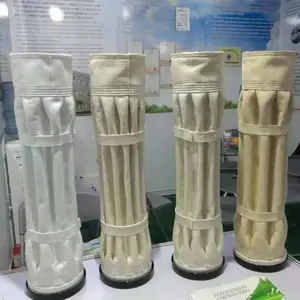 定制 除尘器涤纶针刺毡布袋 氟美斯高温抗腐蚀收尘滤袋