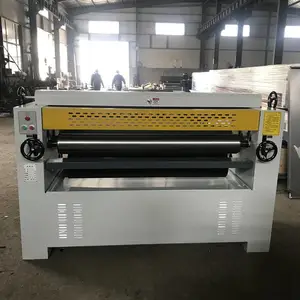 1300单面涂胶机常用于铝木门板贴面滚胶使用 旭泰昌木工机械定制