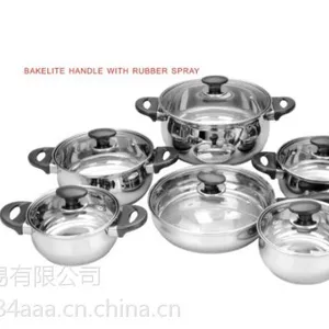 304不锈钢锅 出口产品代工加工 锅具礼品套装定制