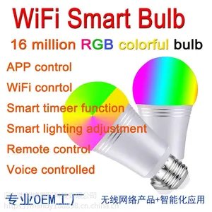 wifi�������ݵ� �߲ʵ��� alexa���������� appԶ��ң�� RGB��ɫ