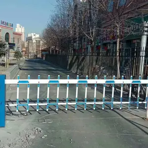 直杆道闸机价格 电动栅栏闸门 停车场车牌识别道闸
