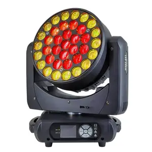 唐山37颗15W LED变焦染色灯鹰眼摇头灯剧院光束灯体育馆演出舞台灯