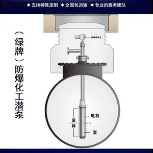 异丙醇防爆液下泵|化工防爆潜泵|免维护液下泵|不锈钢液下泵