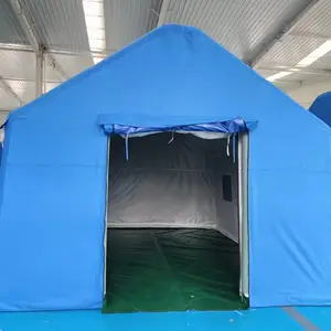 兵耀BY-Z02充气应急帐篷 天蓝色救灾帐篷 户外露营定制帐篷