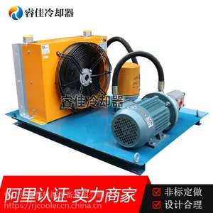【厂家直销】独立循环油泵风冷却器RJ-405高压液压站冷却器