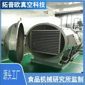 松茸蘑菇低温冷冻干燥设备 FD真空冻干机 真空冷东干燥设备 果蔬脆片加工设备