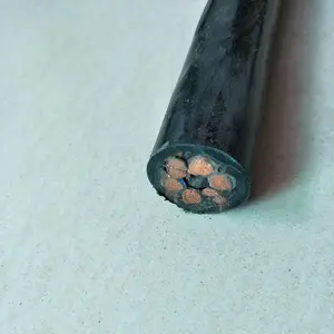 亚华 高压电缆 室外YJV架空电线 3*120铜线电缆 橡套高温电缆
